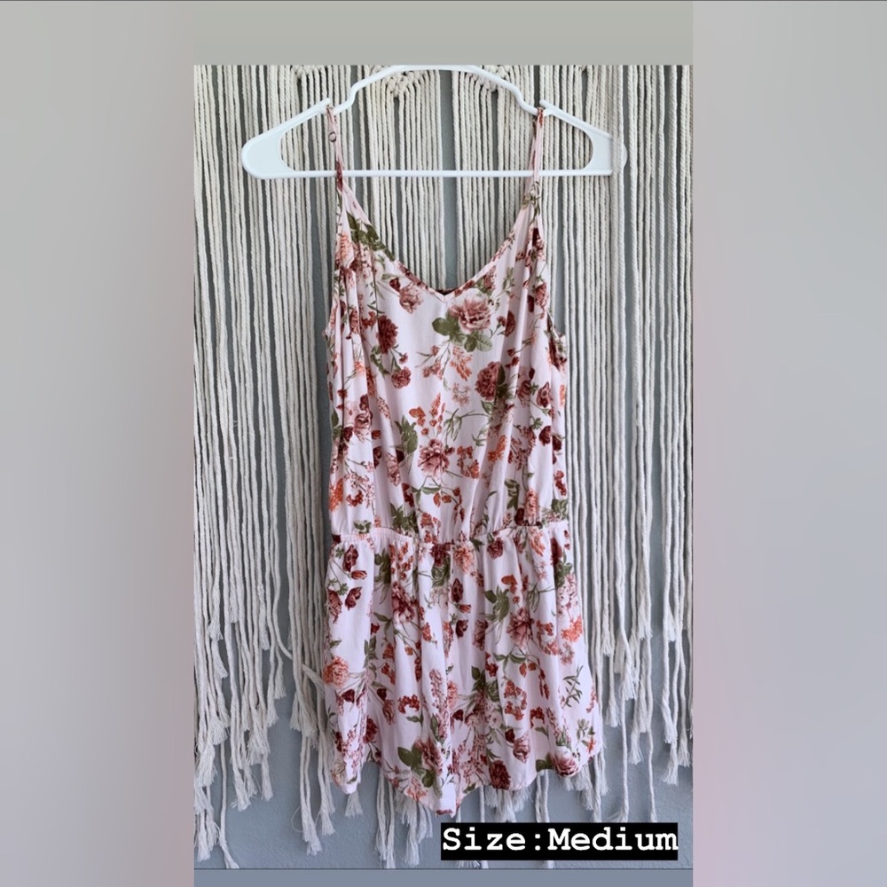Forever 21, floral romper